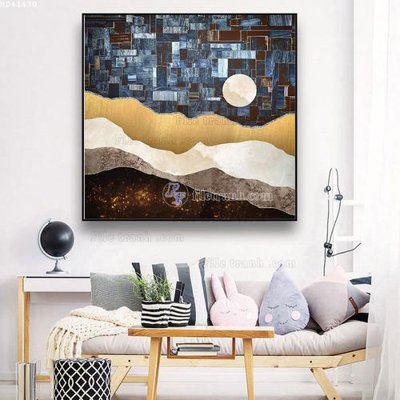 File in mica File bộ tranh treo hiện đại HD41430 (bản gốc) siêu trong