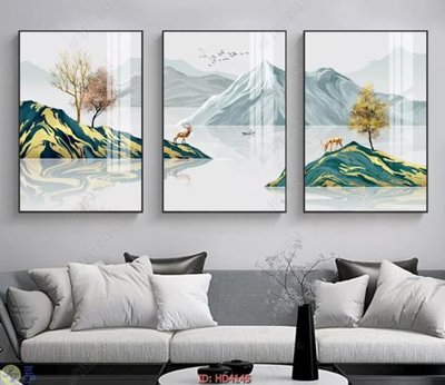 Download file File tranh treo hiện đại HD4145 (gốc) in mica cao cấp