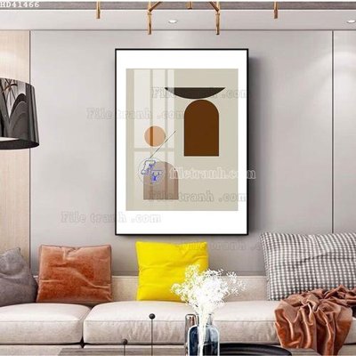 File gốc File bộ tranh treo hiện đại HD41466 (in ấn) không giới hạn