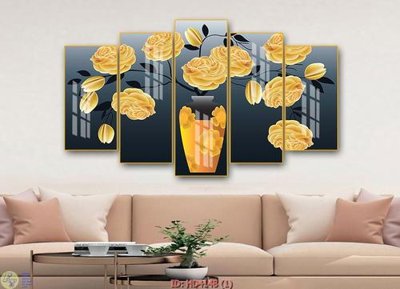 File in ấn File tranh treo hiện đại HD4148 (bản gốc) chất lượng cao