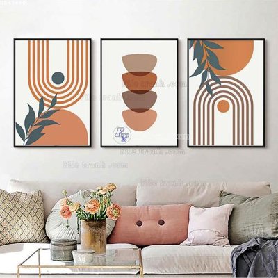 Tải file File bộ tranh treo hiện đại HD41490 (PSD) cho in ấn quảng cáo