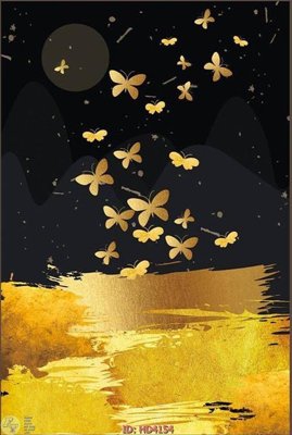 File in mica File tranh treo hiện đại HD4154 (bản gốc) làm vách ngăn