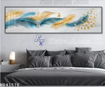 Download file gốc File bộ tranh treo hiện đại HD41576 (in mica) 3D