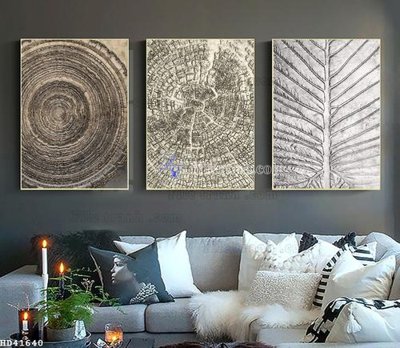 File tranh File bộ tranh treo hiện đại HD41640 (gốc) chủ đề tĩnh vật