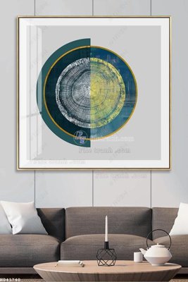 File gốc File bộ tranh treo hiện đại HD41740 (in tráng gương) ốp tường