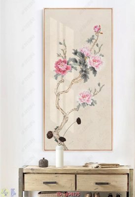 File tranh File tranh treo hiện đại HD4175 (bản gốc) in lụa 5D