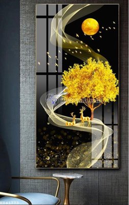 Chi tiết file ảnh File bộ tranh treo hiện đại HD41773 sắc nét