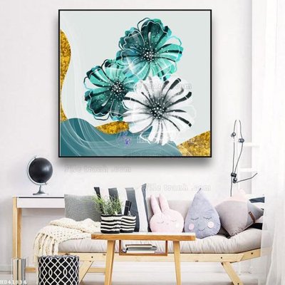 Download file File bộ tranh treo hiện đại HD41834 (gốc) in mica đèn LED