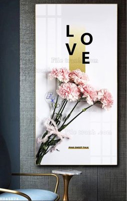 File tranh trang trí File bộ tranh treo hiện đại HD41874 (file gốc)