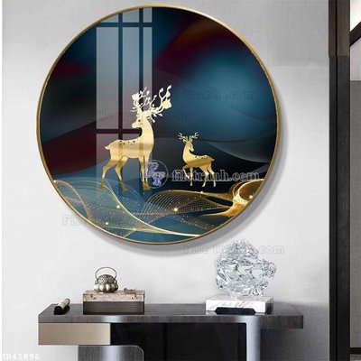 File in trần File bộ tranh treo hiện đại HD41896 (bản gốc) bầu trời