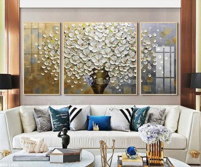 File in lụa File bộ tranh treo hiện đại HD41906 (phong cảnh) File bộ tranh treo hiện đại HD41906