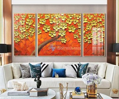 File tranh in mica File bộ tranh treo hiện đại HD41918 (độ phân giải cao)