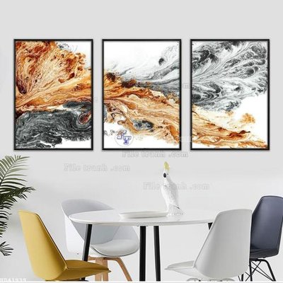 File gốc in tráng gương File bộ tranh treo hiện đại HD41939 chi tiết
