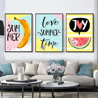 File gốc File bộ tranh treo hiện đại HD41982 (in tráng gương) ốp tường