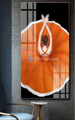 File tranh File bộ tranh treo hiện đại HD42060 (gốc) phong cách tối giản