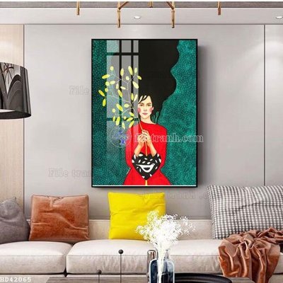 Tải file File bộ tranh treo hiện đại HD42065 (gốc) in nhanh