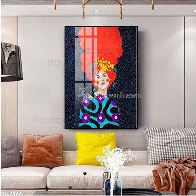 File gốc File bộ tranh treo hiện đại HD42066 (cho in 3D) độc đáo