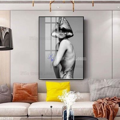 Tải file File bộ tranh treo hiện đại HD42070 (PSD) cho in tranh 3D