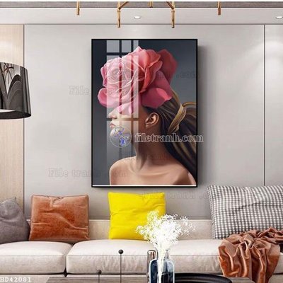 File gốc File bộ tranh treo hiện đại HD42081 (cho in ấn) độc quyền