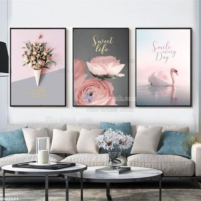 File tranh File bộ tranh treo hiện đại HD42181 (ảnh gốc) độc quyền