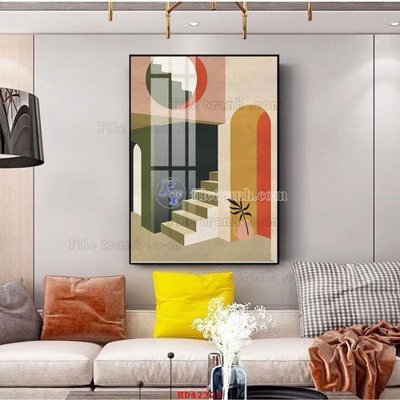 File in lụa File tranh hiện đại treo tường HD42322 (chất lượng cao) File tranh hiện đại treo tường HD42322