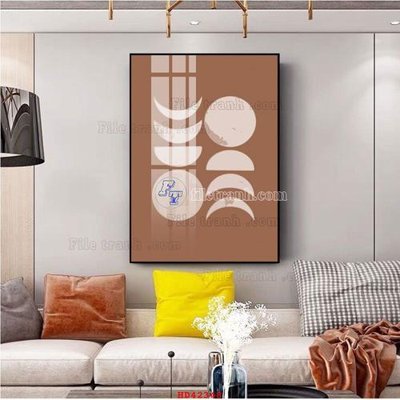 Tải file File tranh hiện đại treo tường HD42348 (PSD) cho in ấn quảng cáo