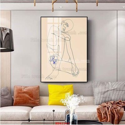 File tranh quảng cáo File tranh hiện đại treo tường HD42349 (download file gốc)