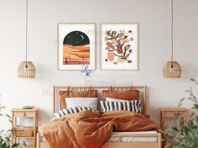 File gốc in ấn File tranh hiện đại treo tường HD42385 chất lượng vượt trội