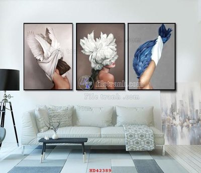 File gốc File tranh hiện đại treo tường HD42389 (phong cách) châu Âu
