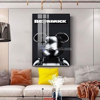 Download file gốc File tranh hiện đại treo tường HD42401 (in lụa) hoa lá