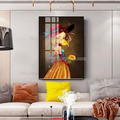 Hình ảnh file gốc File tranh hiện đại treo tường HD42425 cho in UV