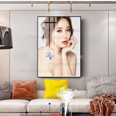 Download file gốc File tranh hiện đại treo tường HD42516 (in lụa) hoa lá