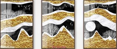 File PSD Tranh bộ hiện đại HD4266 (gốc) cho in quảng cáo