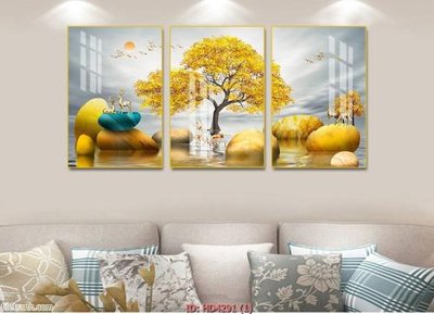 Tải file gốc Tranh bộ hiện đại HD4291 (bản PSD) gốc