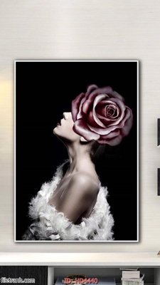 File PSD Tranh bộ hiện đại HD4440 (bản gốc) độ phân giải cao