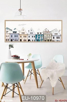 Download file Tranh bộ hiện đại HD4478 (gốc) in mica đèn LED