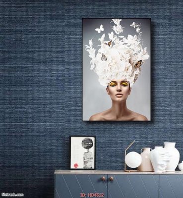 File ảnh Tranh bộ hiện đại HD4512 (gốc) cho trang trí nhà hàng