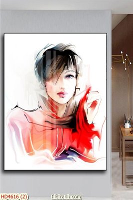 File in ấn Tranh bộ hiện đại HD4616 chuyên nghiệp