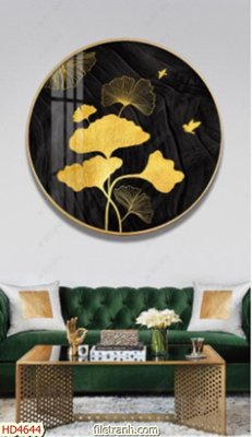 File gốc Tranh bộ hiện đại HD4644 (ảnh chi tiết) để in trần