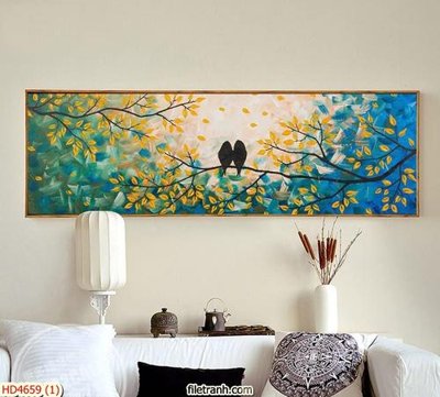 Download file Tranh bộ hiện đại HD4659 (gốc) in mica đèn LED