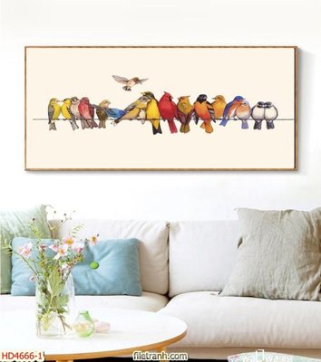 File tranh Tranh bộ hiện đại HD4666 (ảnh gốc) chi tiết rõ ràng