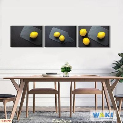 File gốc Tranh bộ hiện đại HD4695 (trang trí) cho phòng khách