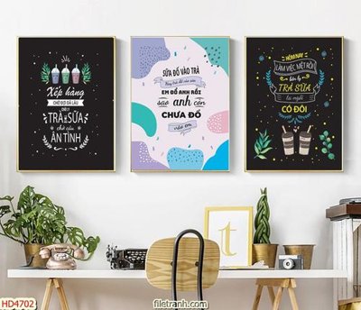 File gốc Tranh bộ hiện đại HD4702 (dành cho quảng cáo)