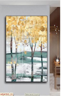 File gốc Tranh bộ hiện đại HD4703 (cho in ấn) từ Filetranh.com