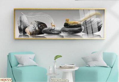 File tranh in trần Tranh bộ hiện đại HD4721 (ảnh gốc siêu nét)