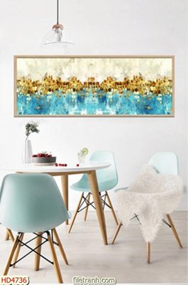 File PSD Tranh bộ hiện đại HD4736 (bản gốc) cho nhà in