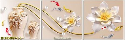 File tranh Tranh bộ hiện đại HD4827 (gốc) in film