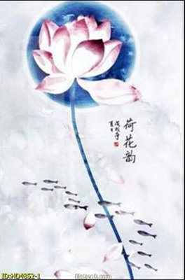 File gốc Tranh bộ hiện đại HD4852 (phiên bản chuẩn) để in ấn