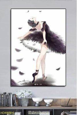 Tải file File tranh bộ hiện đại HD4978 (PSD) cho in tranh kính