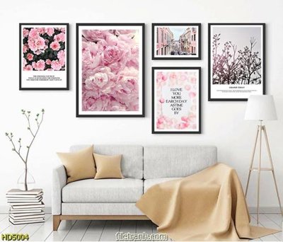 File tranh gốc in trần nhà File tranh bộ hiện đại HD5004 3D